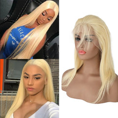 2024 Long HD 13 4 Straight Lace Wig Raw Black Female Human Hair