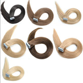 2 Hair Extension Tape Human Hair Virgin Remy Straight Tape Human Hair Extension 20 Pieces Of 50g Pack