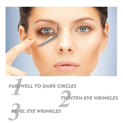 Retinol Eye Cream Stick Fade Fine Line Remove Wrinkle Eye Bags Anti-Puffiness Dark Circle Smoothing Firming under Eye Skin Care