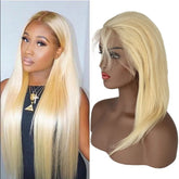 2024 Long HD 13 4 Straight Lace Wig Raw Black Female Human Hair