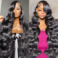 Wig Human Hair Body Wave Lace Front Wigs Wholesale Glueless Hd Lace Frontal Wigs For Black Women