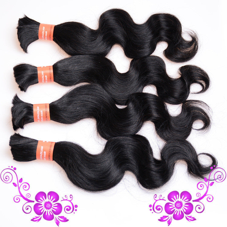 7A body wave hair handle