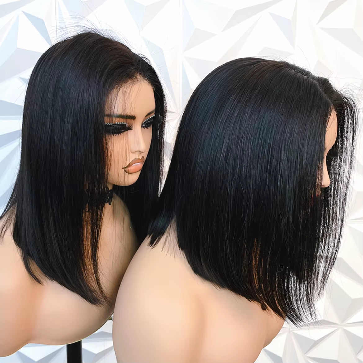 Bob Wig Human Hair Glueless Wigs Human Hair Pre Plucked BOB Wig Human Hair 13X4 Human Hair Lace Frontal Wig Straight Lace Front